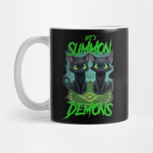 Let's Summon Demons - Evil Black Cats Edition 2 Mug